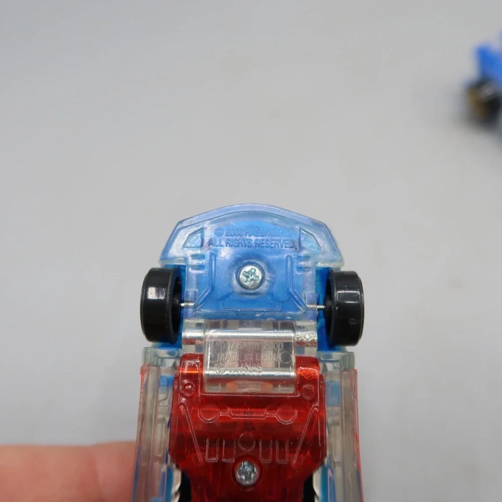 Transformers‎ 2000 MIRAGE Race car Spychanger & Crosswise robots in disguise Lot
